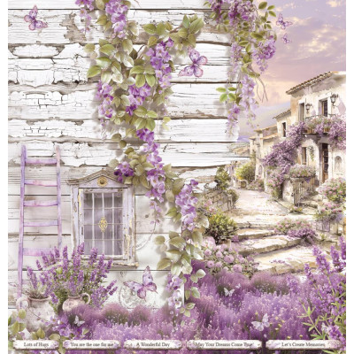 Violet Whisper 30x30 cm - Paper Design Margaret