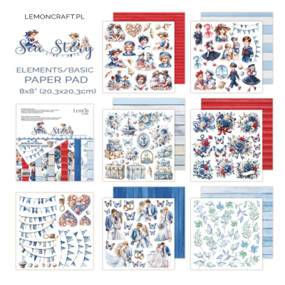 Sea Story Elements & Basic 20x20- LemonCraft