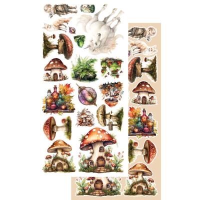 Tales of Moss and Fern  Recortables 30x30 cm - Alchemy of Art