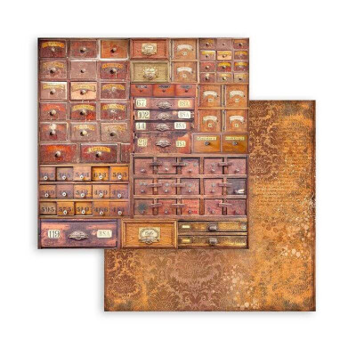 Coffe and Chocolate Maxi Backgrounds Selection 30x30 cm - Stamperia