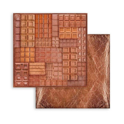Coffe and Chocolate Maxi Backgrounds Selection 30x30 cm - Stamperia