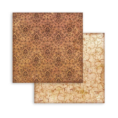 Coffe and Chocolate Maxi Backgrounds Selection 30x30 cm - Stamperia