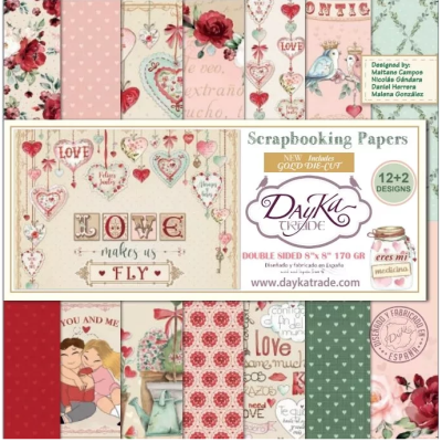 Love make us fly 20x20 - Dayka