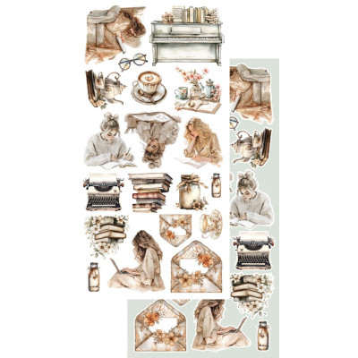 Natural Beauty   Recortables 30x15 cm - Alchemy of Art