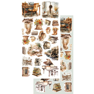 Natural Beauty   Recortables 30x15 cm - Alchemy of Art