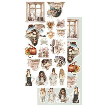Natural Beauty   Recortables 30x15 cm - Alchemy of Art