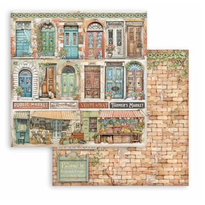 Art of Travelling 30x30 cm - Stamperia