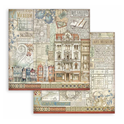 Art of Travelling 30x30 cm - Stamperia
