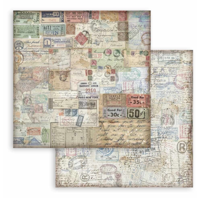 Art of Travelling 30x30 cm - Stamperia