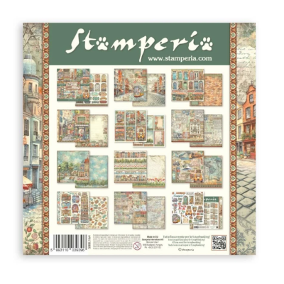 Art of Travelling 30x30 cm - Stamperia
