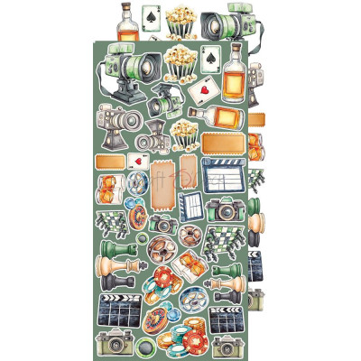 The November Man Recortables 15 x30 - Craft O´Clock