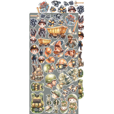 The November Man Recortables 15 x30 - Craft O´Clock