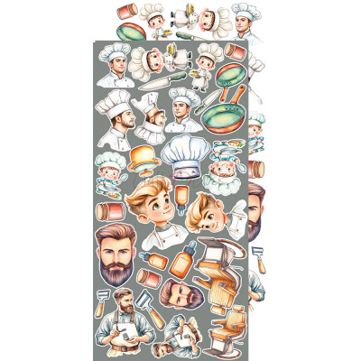 The November Man Recortables 15 x30 - Craft O´Clock