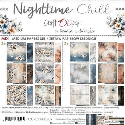Nighttime Chill  20x20 - Craft O´Clock
