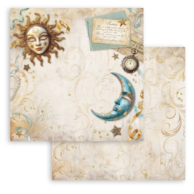 Masquerade 20x20 cm 822 hojas)- Stamperia