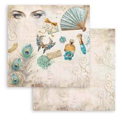 Masquerade 20x20 cm 822 hojas)- Stamperia