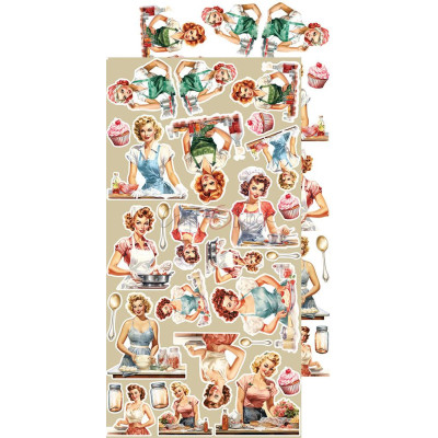 Kitchen Mode Recortables 15 x30 - Craft O´Clock