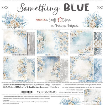 Something Blue 30x30 cm - Craft O´Clock