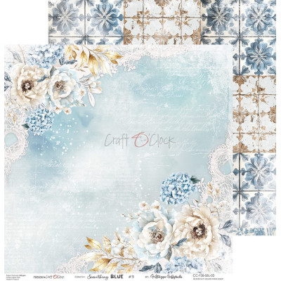 Something Blue 30x30 cm - Craft O´Clock