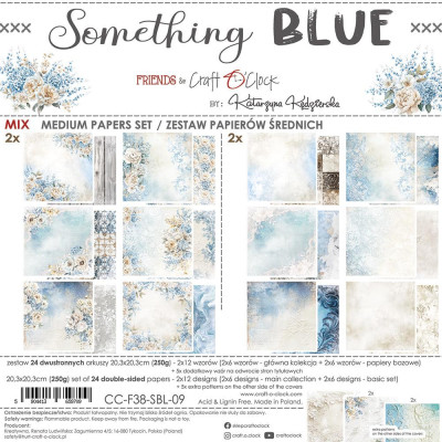 Something Blue 20X20 cm  Papel + Básicos- Craft O´Clock