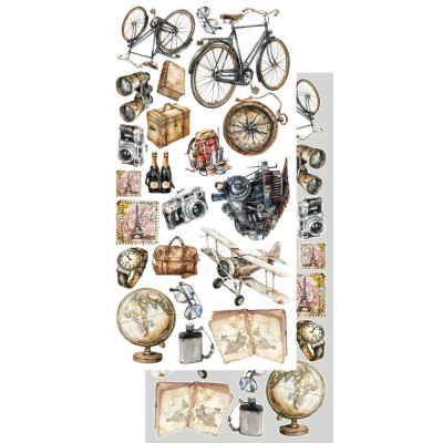 Adventure Men-  Recortables 30x15 cm - Alchemy of Art