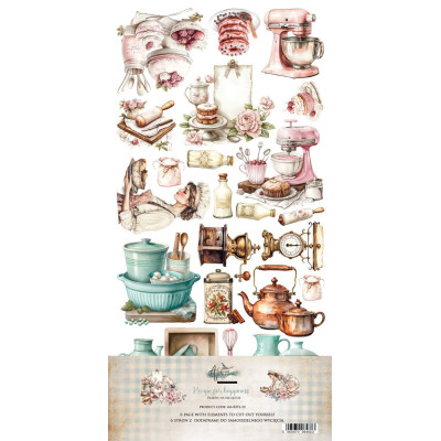 Recipe For Happinessl  Recortables 30x15 cm - Alchemy of Art