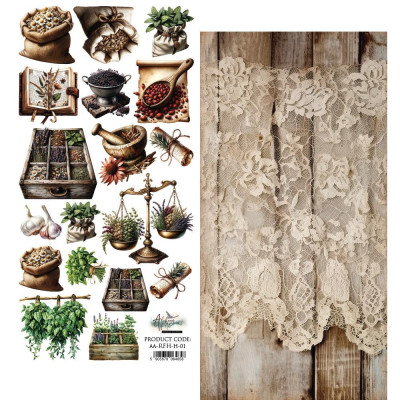 Recipe For Happiness Recortable 30x15 cm - Alchemy of Art
