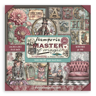 Master of magic 20x20 cm (22 hojas)- Stamperia
