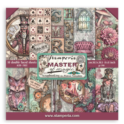 Master Of Magic 20x20 cm  - Stamperia