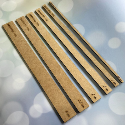 Conjunto 6 Galgas Dm 3 mm x 30 cm de largo