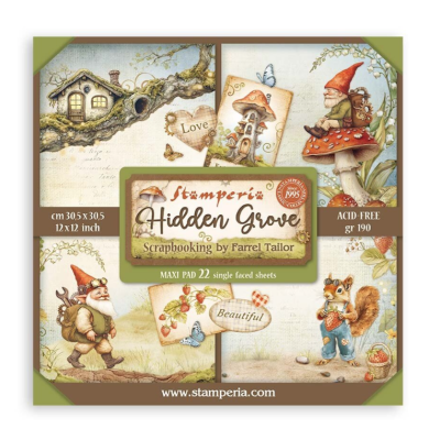 Hidden Grove 30x30 cm (22 hojas)  - Stamperia
