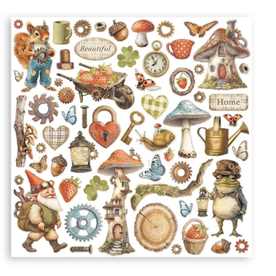 Hidden Grove 30x30 cm (22 hojas)  - Stamperia