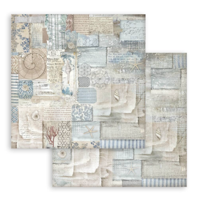 Silent Sea Maxi Backgrounds Selection 30x30 cm  - Stamperia
