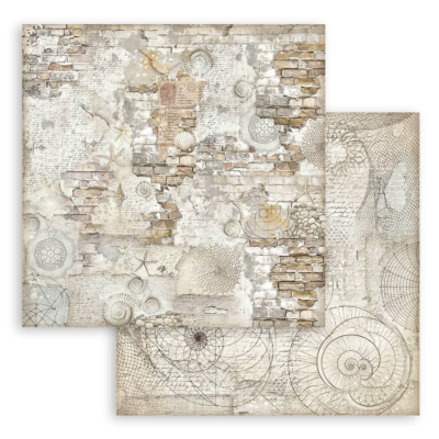 Silent Sea Maxi Backgrounds Selection 30x30 cm  - Stamperia
