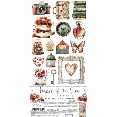 Heart of the Sun  Recortables 15 x30 - Craft O´Clock
