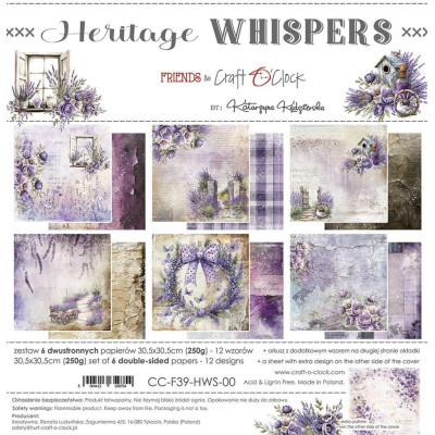 Heritage Whispers 30x30 cm - Craft O´Clock