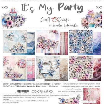 It´s  my Party  30x30 cm - Craft O´Clock