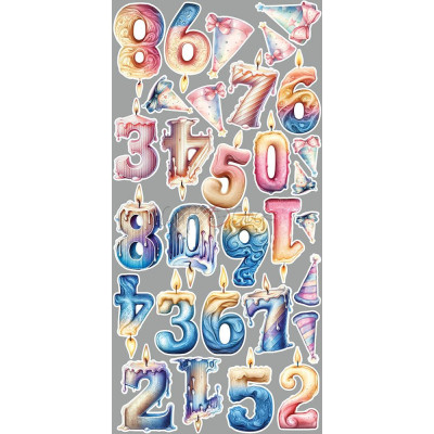 It´s my party  Recortables 15 x30 - Craft O´Clock
