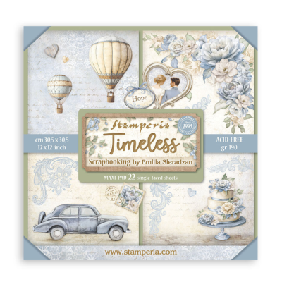 Timeless 30x30 cm (22 hojas)  - Stamperia