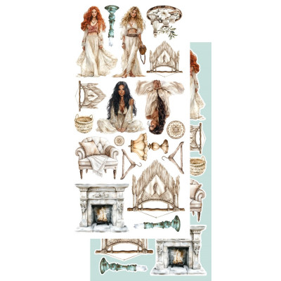 In The Morningr  Recortables 30x15 cm - Alchemy of Art
