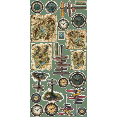 Summer Adventures Recortables 15 x30 - Craft O´Clock