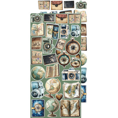 Summer Adventures Recortables 15 x30 - Craft O´Clock