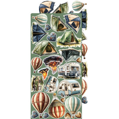 Summer Adventures Recortables 15 x30 - Craft O´Clock