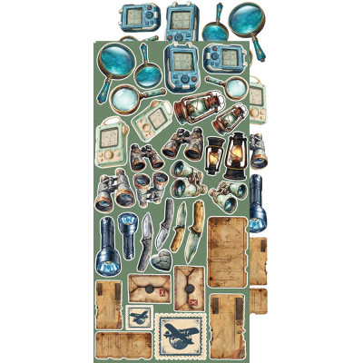 Summer Adventures Recortables 15 x30 - Craft O´Clock