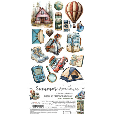 Summer Adventures Recortables 15 x30 - Craft O´Clock