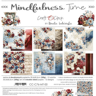 Mindfunlness Time 30x30 cm - Craft O´Clock