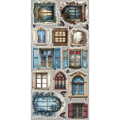 Midfulness Time Flores  Recortables 15 x30 - Craft O´Clock
