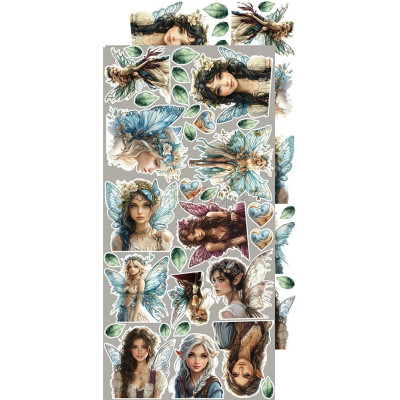 Midfulness Time Flores  Recortables 15 x30 - Craft O´Clock