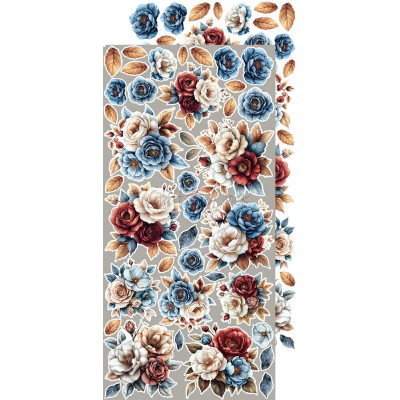 Midfulness Time Flores  Recortables 15 x30 - Craft O´Clock