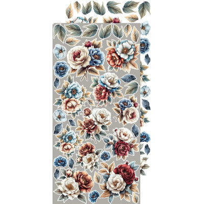 Midfulness Time Flores  Recortables 15 x30 - Craft O´Clock